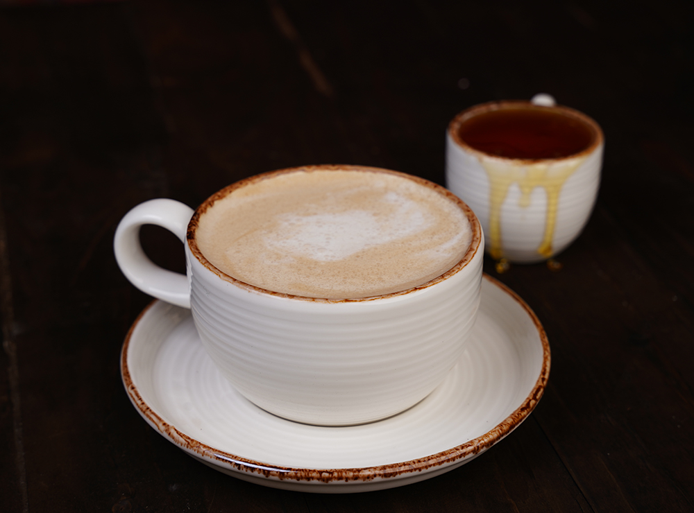 Honey Almond Milk Flat White